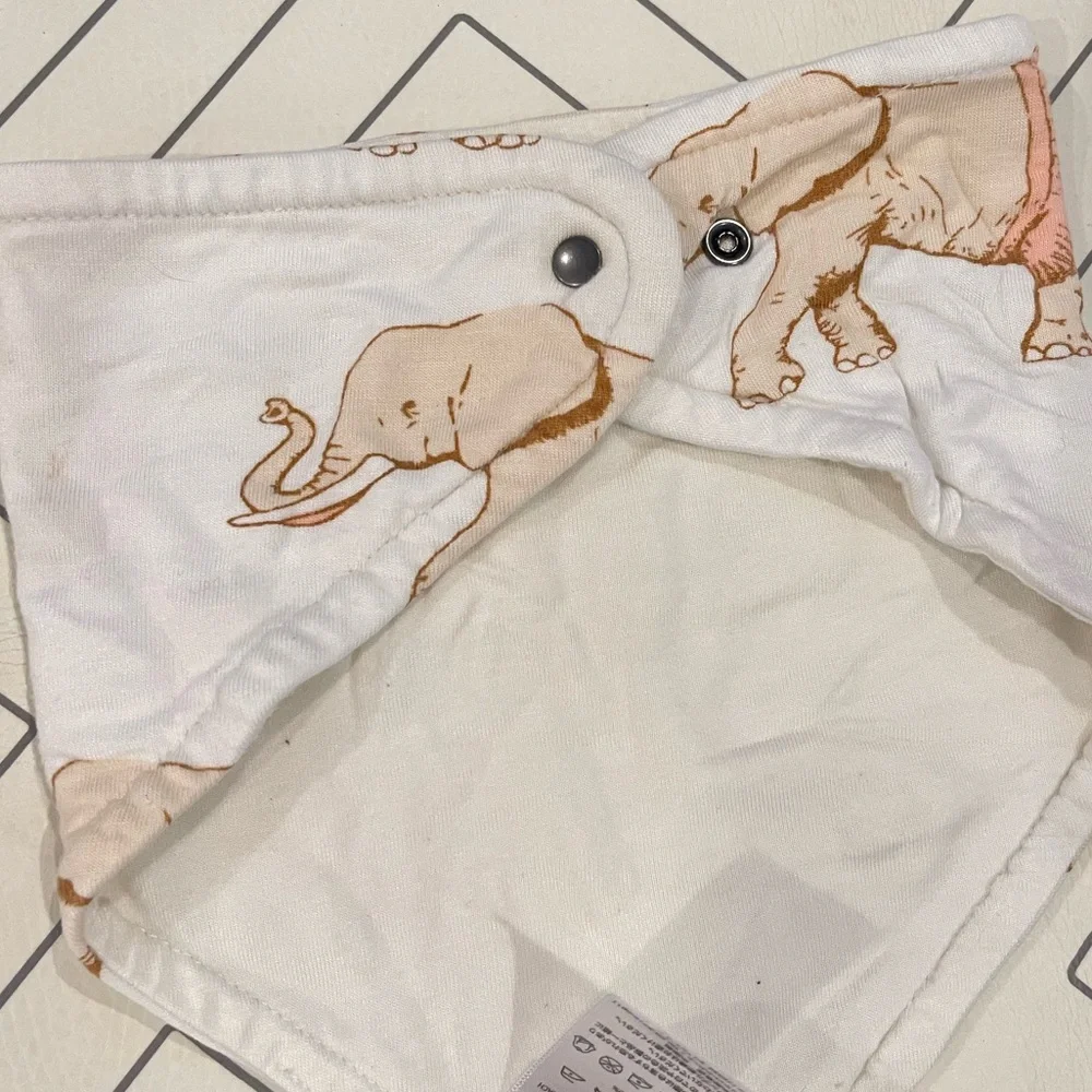 Milkbarn Elephant in Tutu Bandana Bib